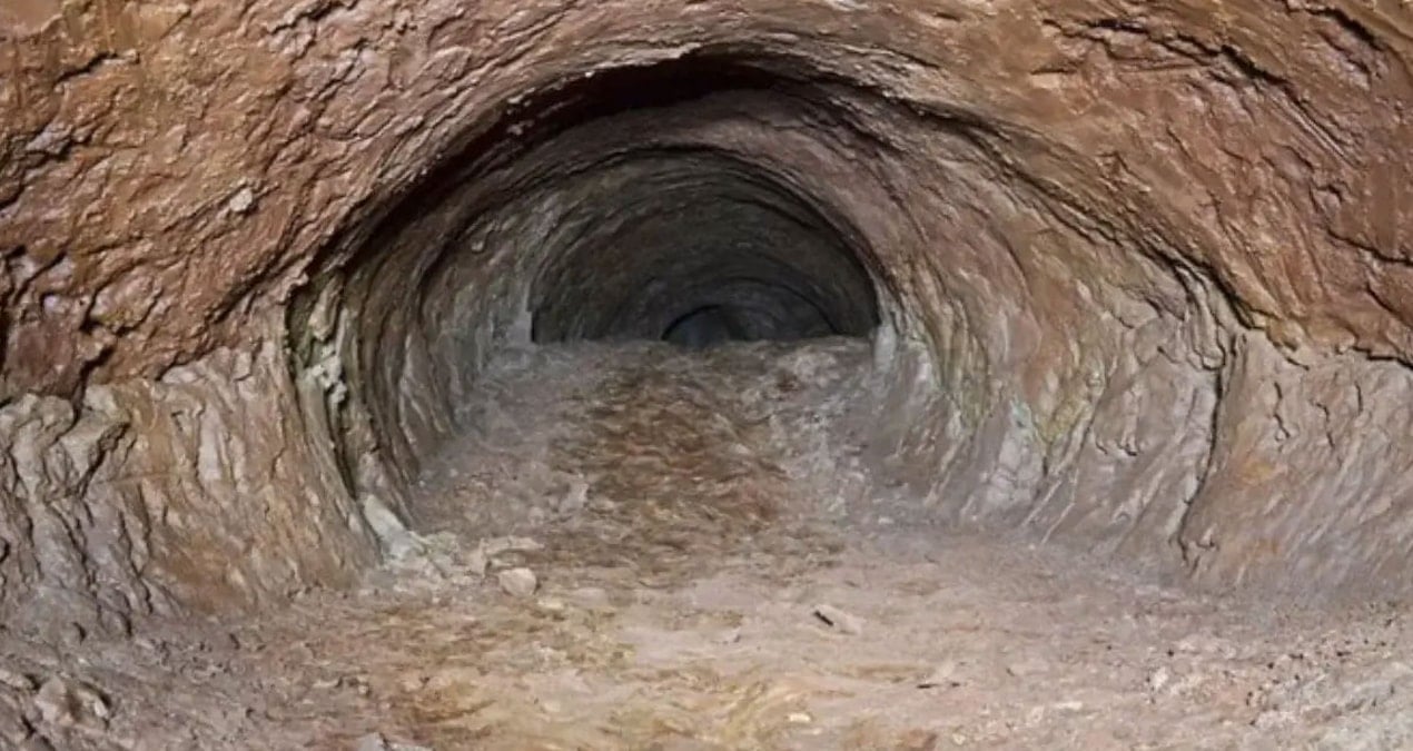 10 bin yıllık bu tünelleri insanlar kazmamış