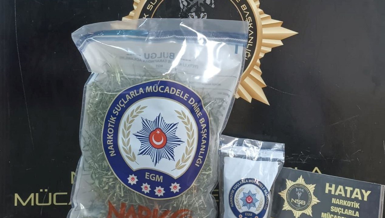Hatay’da uyuşturucu operasyonu