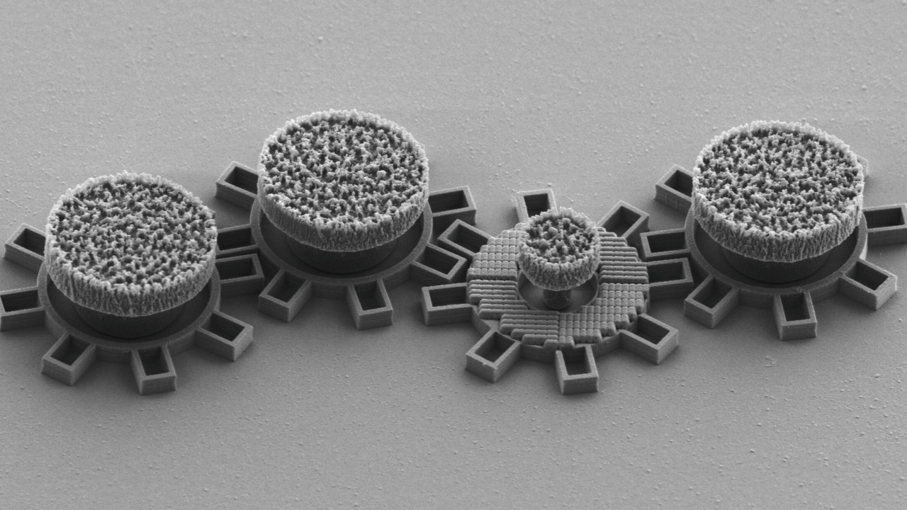 Teknoloji sınır tanımıyor: Işıkla çalışan mikro dişliler geliyor