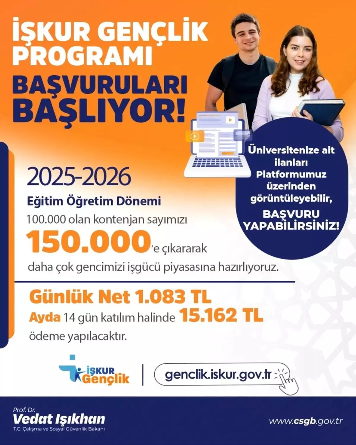 İŞKUR Gençlik Programı Başvuruları Başladı iskur genclik programi basvurulari basladi j5zm8zIF.jpg
