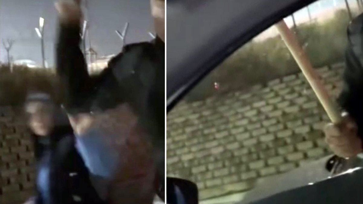 istanbulda korna yuzunden cikan tartismada bir surucu diger aracin camlarina sopayla saldirdi 5LkLeqvw.jpg