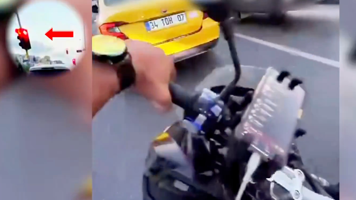 seyir halinde akrobatik hareketler yaparak tehlike sacan trafik magandasi yakalandi CcNBDuZN.jpg