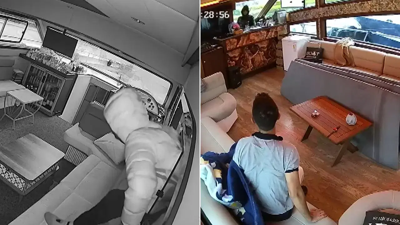 Fatih’te Teknelerdeki Hırsızlık Olayları Güvenlik Kamerasına Yansıdı